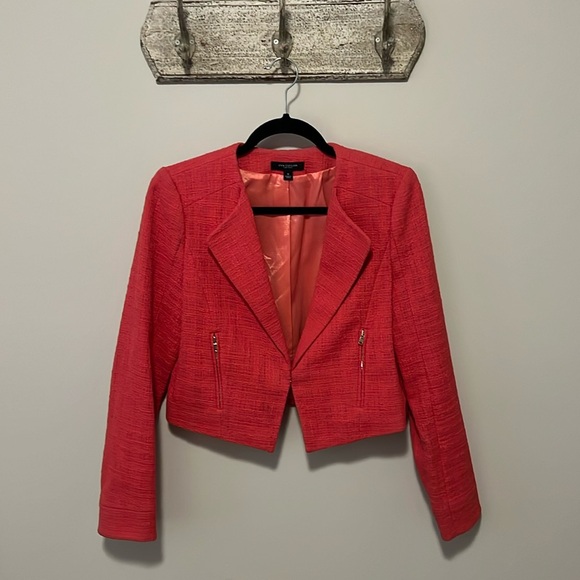 Ann Taylor Coral Jacket, Size 6 - Picture 1 of 9
